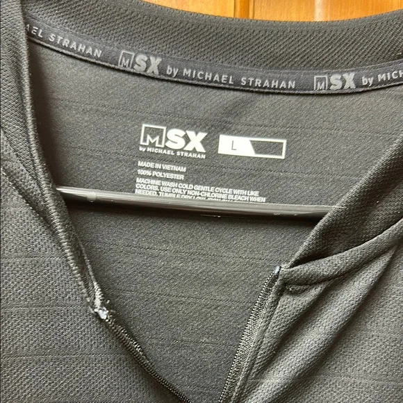 Black Long Sleeve Athletic Top - Picture 2 of 5